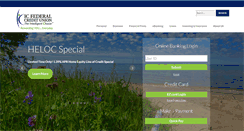 Desktop Screenshot of icfederalcreditunion.com